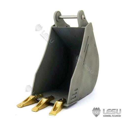 LESU Metal 1/14 Small Bucket for C374 Carter RC Hydraulic Excavator TH17910-SMT5