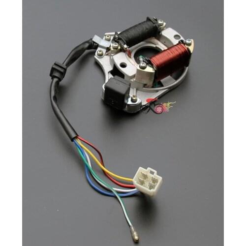 2 COIL MAGNETO STATOR For 50cc 70cc 90cc 110cc 125cc CHINESE ATV DIRT PIT BIKE GO KART BUGGY SUNLTAOTAO