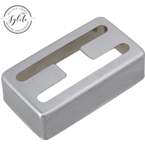 Metal Copper-nickel Alloy Chrome Humbucker Pickup Cover for Electric Guitar