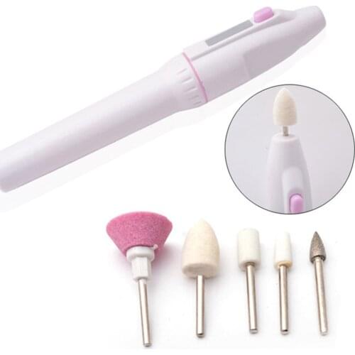 New 5 In 1 Nail Trimming Kit Electric Manicure Pedicure Kit Nail Art Machine Multifunctional Nail Art