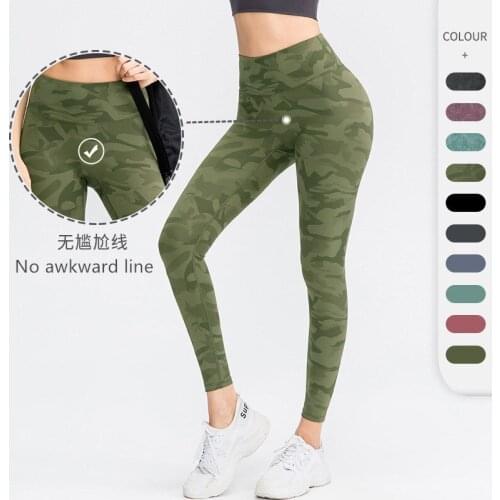 New High Waist Women Sportwear Nudity Leggings New Sport Pants Gym Trouser Workout Activewear High Waist Tight Workout Pants