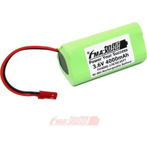 NiMH 3.6V 4000mAH Rechargeable Battery For Instruments Power Supply SYP 4/3A_3ST