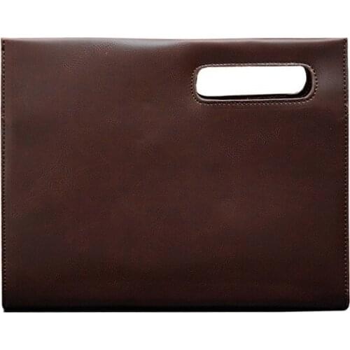 Portable KUMON Laptop Briefcase Portfolio Bag 2021 Men Shoulder Shoulder Bag Retro Business Casual mens Handbags Manufacturers