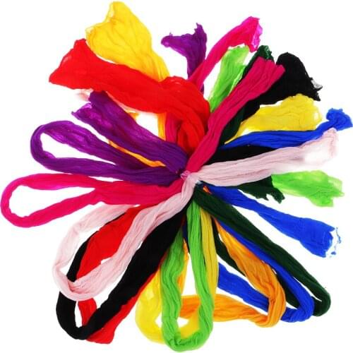 10Pcs Colorful Nylon Floral Material For Artificial Silk Flowers DIY Craft Thanksgiving gift decoration, home wall decoration