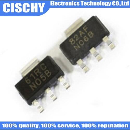 10pcs/lot LM1117IMPX-3.3 N05B LM1117IMPX-5.0 N06B LM1117MPX-ADJ N03A BM1117-ADJ BM1117 SOT-223 In Stock