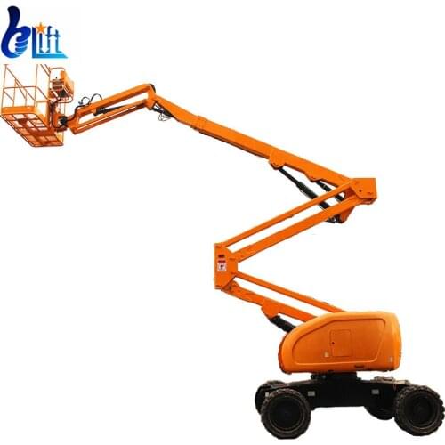 14m Load 230kg Lifting Tools Equipment Lifter Electric Self Propelled Articulating Boom Lift