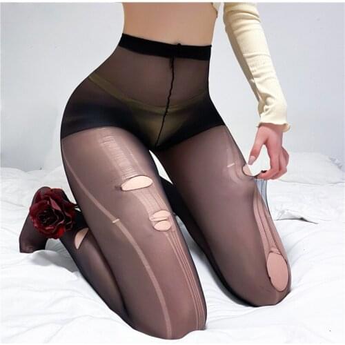 2021 Womens Porno Hollow Out Punk Sexy Pantyhose Black Stocking Fishnet Stockings Club Party Hosiery Female Long Stockings