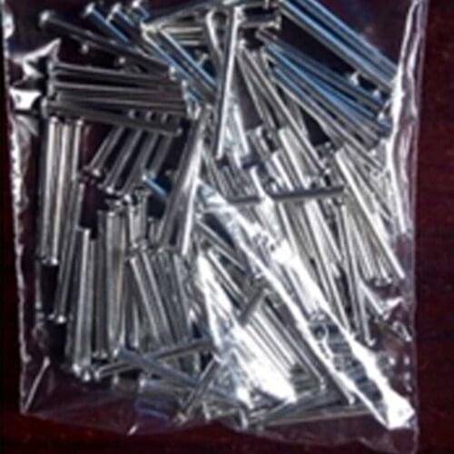 26pcs D1.5mm*18mm*2.5mm module power pin flat head cap straight needle tin-plating