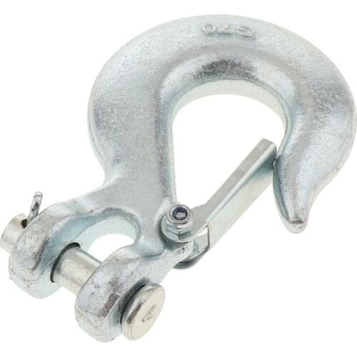 5/16" Half-Link Safety Latch Swivel Winch Hook 4X4 Application New