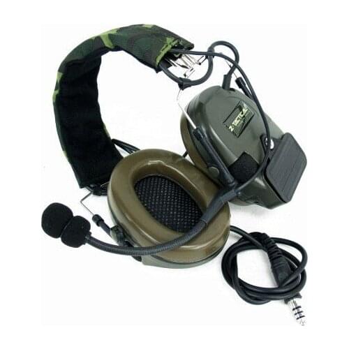 Comtac I Headset Element Airsoft Comtac I Style Tactical Headset OD headphone z054