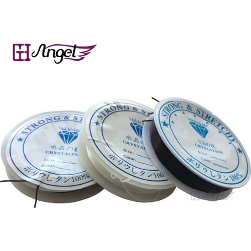 Angels 10pcs 10m Strong Crystal Clear Elastic Stretch String/Thread/Wire for DIY Jewelry Bracelets Making Beading Material Tools