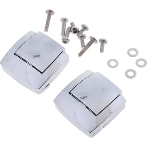 King Razor Tour Pack Pak Latch Chrome Fit For 80-13 Touring Electra Glide