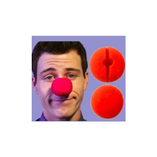 2" (5cm) Red Sponge Clown Nose/Sponge Ball Magic Tricks Stage Street Bar Accessories Gimmick Props Comedy Magica