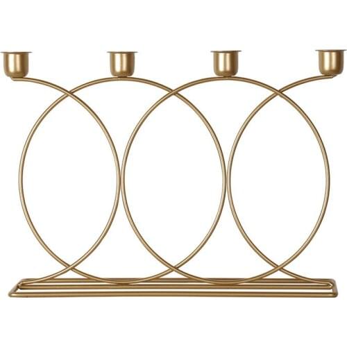 Creative Geometric Candle Holder Restaurant Desk Decor Ornaments Home Decoration Accessories Ramantic Dinner Candle Holder Craft