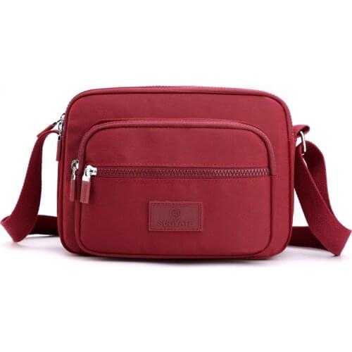 Fashion Messenger Bag Womens 2021 Shoulder Bag Nylon Handbag Large Capacity Small Women Phone Bag Wallet Purse for teenage Girl