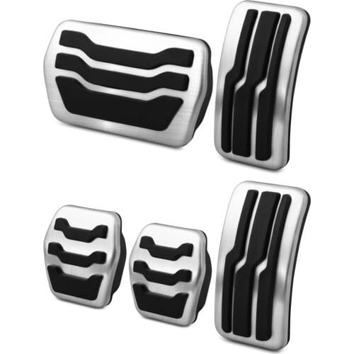 Stainless Steel Car Pedal Pads Pedals Cover for Ford Focus 2 3 4 MK2 MK3 MK4 RS ST 2005-2020 Kuga Escape 2009-2020