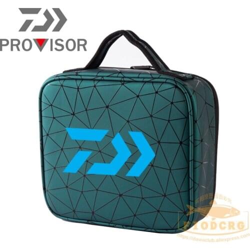 2022 New Daiwa Professional Fishing Box Waterproof Partition Bag Large-capacity PU Box Free Combination DAWA Fishing Storage Box