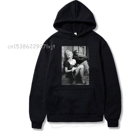 Tupac and Marilyn Monroe Harajuku HipHop Autumn Winter Coat Hoodies Women Womens Pullover Female Sweatshirt Fashion Hoodie Men