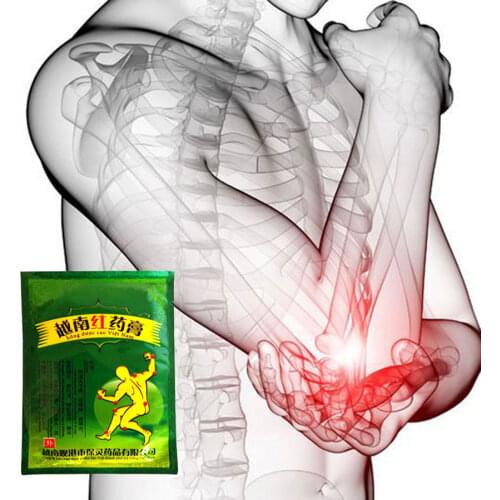 8Pcs/Bag Neck Vertebra Vietnam Red Tiger plaster relieve pain Patch Use for Rheumatoid arthritis Lumbar Joint/Body Pain