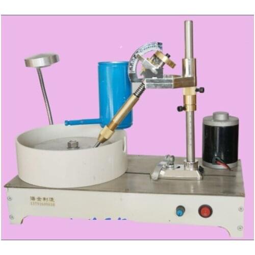 Gem Faceting Machine Jade Stone Angle Machine Jewelry Polisher Flat Grinder Speed Adjustable 1800RPM