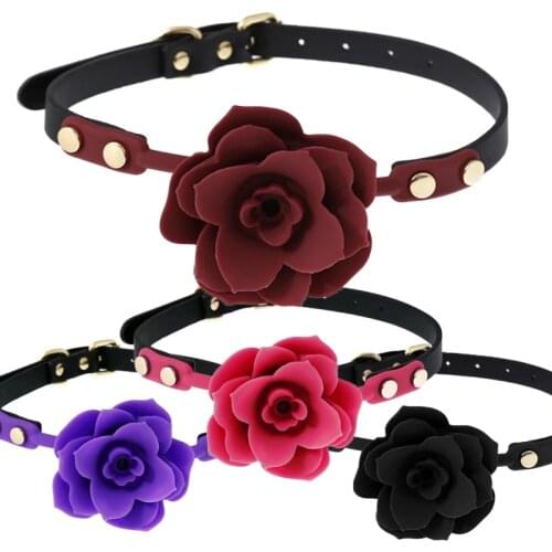 2020 New BDSM Open Mouth Gag Soft Silicone Bondage Sex Mouth Balls Adults Erotic Games Flirt Mouth Gag Sex Toy for Women Couples