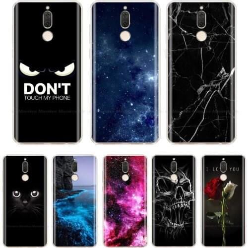 Painted Silicone Case for Huawei Mate 10 Lite Case Soft Tpu Phone Cover for Huawei Mate 10 Lite Protective Case Coque Nova 2i