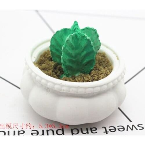 High quality silicone cake mold mini flower pot shape chocolate DIY aromatherapy plaster mold decoration candle clay chart mold