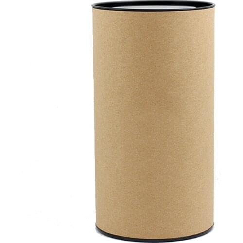 Xin Jia Yi Packaging Paper Box Hot Sale Round Shape Jewelry Gift Box With Tin Lid and Tin Bottom Eco Kraft Paper Gift Box