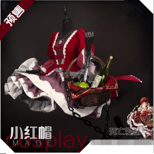 2019 SINoalice ALICE Red Hat Holy Professional Dress Lolita Dress Cosplay Costume