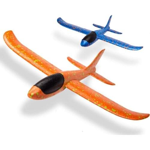 34cm Foam Plane Throwing Glider Toy Airplane Inertial Foam EPP Flying Toy Plane Model Outdoor Fun Sports Planes For Children