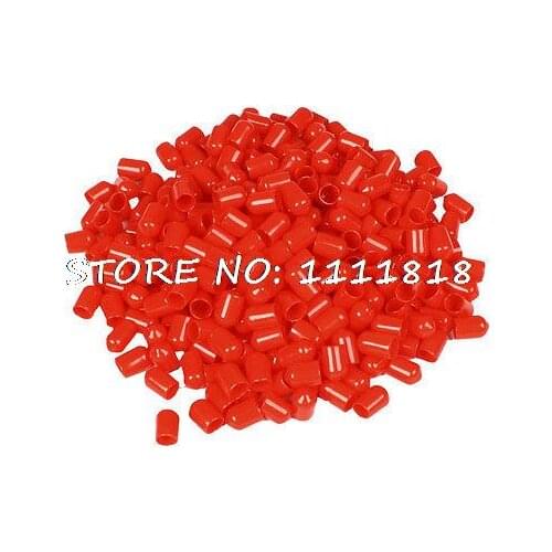 350 x 14mm High 8mm Inner Dia PVC Pipe Slip Cap End Cover Fitting
