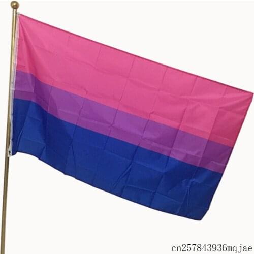 50pcs Gay Pride Flags LGBT Pink Blue Rainbow Flag Home Decor Gay LGBT Flag Banners 90*150cm