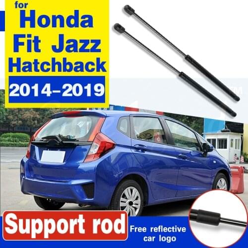 For Honda Fit Jazz 2014-2019 Boot Struts Support Auto Tailgate Trunk Boot Gas Struts Spring Lift Supports Hatchback Gas Spring