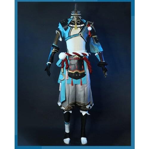 New Character Genshin Impact Gorou Goroo Cosplay Costume With Ears and Tail Halloween