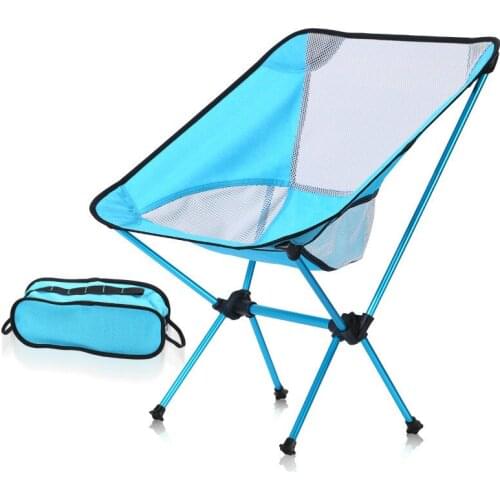 Lightweight Folding Beach Chair Outdoor Portable Camping Chair For Hiking Fishing Picnic Barbecue Casual Garden Folding Chair