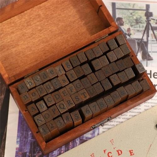 28/70 Pcs/set DIY Multi Purpose Alphabet Letter Wooden Rubber Stamp Set Craft Stamps Numbers Seal Student Stationery Supplies