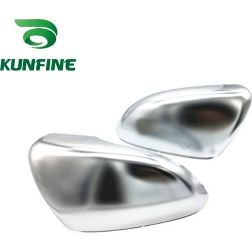 Pair of Chrome Rearview Mirror Cover Cap Side Wing Mirror Cover For GOLF MK6 2008–2012 (EU)/MK6 10–14 (US)/TOURAN 2011-2015/BORA
