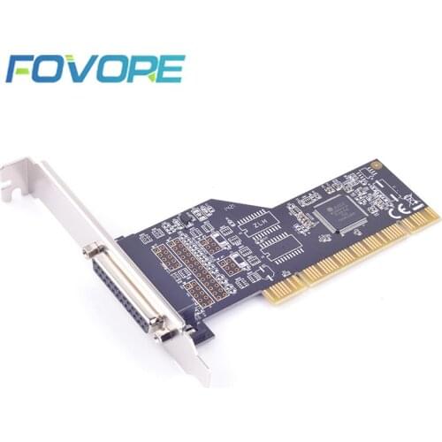 PCI Parallel DB25 Adapter DB25 Parallel to PCI Converter Controller Card MosChip MCS9865 for LPT Printer
