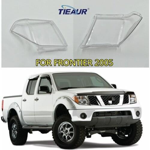 For FRONTIER 2005 Transparent Headlamp Lens Cover Auto Car Clear Shell Replacement