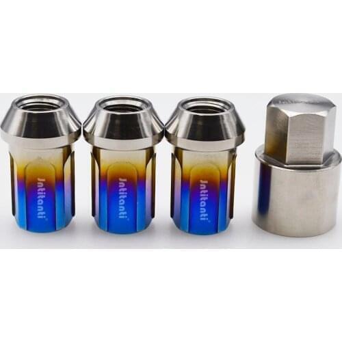 Titanium anti-theft nut M12*1.5*35 closed-end