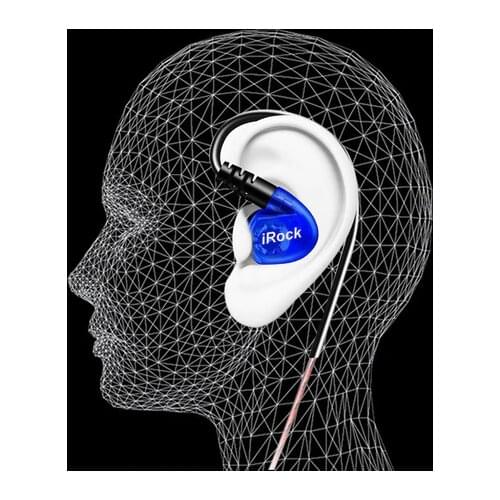 YMDX irock V6 Headphones Universal Fit Earhook Earbuds with Mic super Deep Bass Earphones for Sports Running