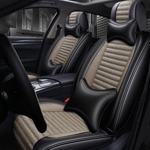 Universal car seat cover for Nissan Qashqai Note Murano March Teana Tiida Almera X-trai auto accessories sticker for cars