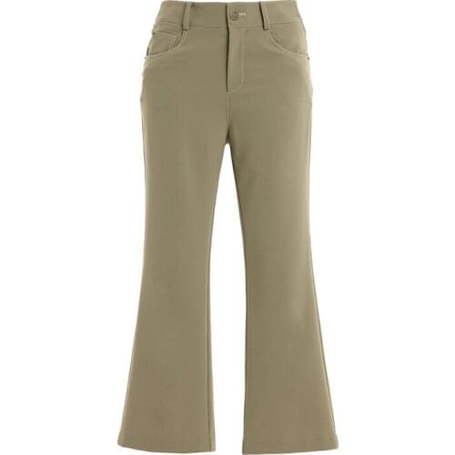 Gowani casual flare croped pants women trousers