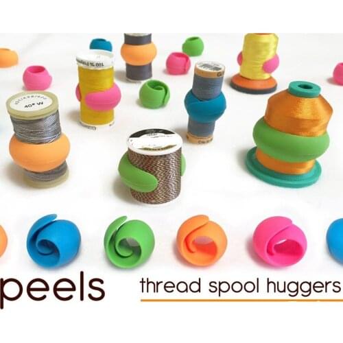 12pcs Thread Spool Huggers Keep Thread Spools From Unwinding Peels