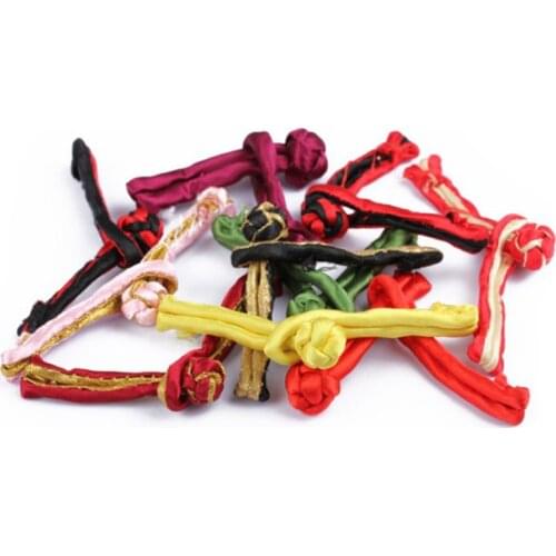 200 Pieces 8.5 Cm Cheongsam Cloth ButtonS Tang Suit National Style Diy Clothes Retro Hand-Woven Chinese Frog buttons Female