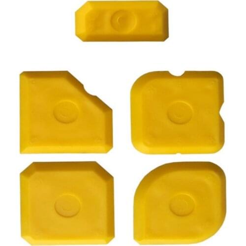 5Pcs Scraper Tool Kit Grouting Set Smoothing Trowel Grout Remover Silicone Joint Joint Filler Smoothing Spatula