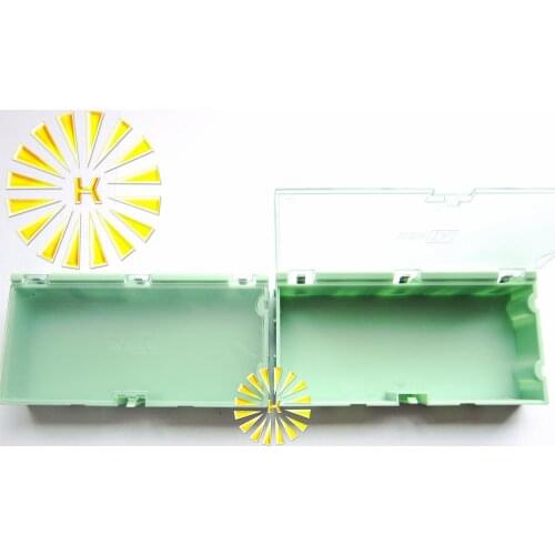 50pcs x #4 Green Color Capacitor Resistor SMT Electronic Component Mini Storage box Practical Jewelry Storaged Case
