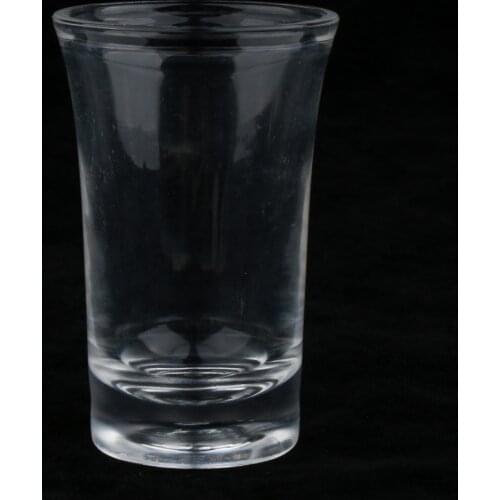 6PCS 35ml Shot Glass & 6-Hole Clear Acrylic Holder Rack Serving Tray Set, with handles, stable and easy to remove