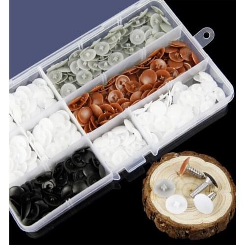Free Shipment 450pcs Household Screw Hole Ugly Hat Set Cross Screw Cap
