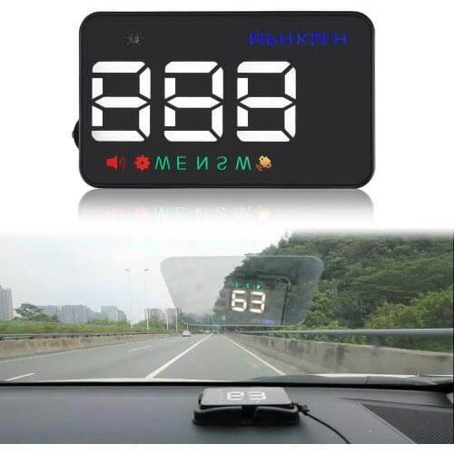 Hud Head Up Display GPS Digital Car Speedometer Smart Gauges Projector Smart On-board Computer KM/h MPH Auto Accessories